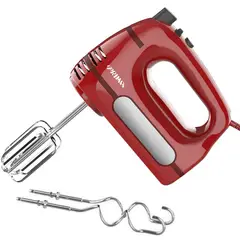 PRIMA - Batidora de mano 6 Velocidades 400W ROJO