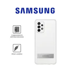 SAMSUNG - Case Ssg Clear Standing Cover EF-JA725 Para Galaxy A72 Transparente