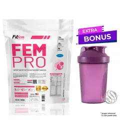 FITFEM - Proteína Fem Pro 3kg Chocolate Shaker