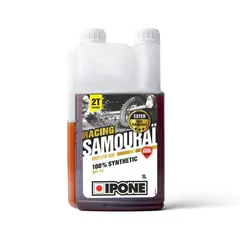 IPONE - ACEITE SAMOURAI STRAWBERRY 2T 1L - 100% SINTETIC