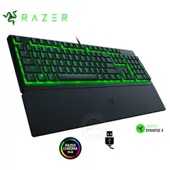 RAZER - TECLADO ORNATA V3 X MEMBRANE US LOW PROFILE CHROMA BLACK