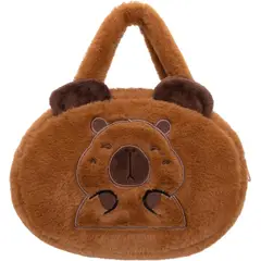GENERICO - Bolso de mano capibara morral animado
