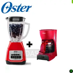 OSTER - COMBO LICUADORA BLSTKAGRPB-053 Y CAFEETERA BVSTDCD5R5