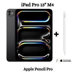 APPLE - IPAD PRO 13” CHIP M4 256GB WIFI - SPACE BLACK + PENCIL PRO