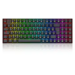 REDRAGON - Teclado mecánico ZIGGS k699-RGB-SP Spanish