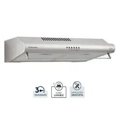 ELECTROLUX - Campana Empotrable 60 cm Eléctrica Tradicional EJSE242TBIS