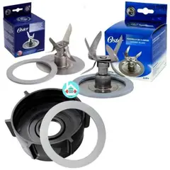 OSTER - KIT CUCHILLA DE 6 ASPAS Y 4 ASPAS MAS ROSCA