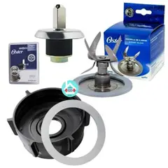 OSTER - KIT CUCHILLA DE 6 ASPAS Y ROSCA + PIN ACOPLE