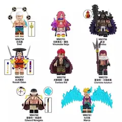 GENERICO - 8 UNIDS / LOTE Kaidou Enel Vinsmoke Reiju Eustass Kid Edward