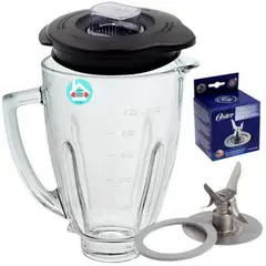 OSTER - Vaso con tapa +cuchilla de 4 aspas