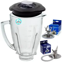 OSTER - Vaso con tapa + cuchilla 6 aspas y 4 aspas