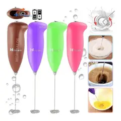 GENERICO - Mini Batidor Espumadera de Café y leche Manual