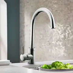 VAINSA - Mescladora Tipo Ganso para Cocina Cromado