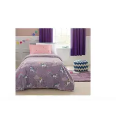 GENERICO - Manta luminosa niños unicornio