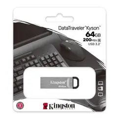KINGSTON - Memoria USB 64Gb de Metal