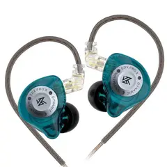 KZ - EDX PRO X - AUDIFONOS IN EAR - IEM - SIN MICRÓFONO CYAN