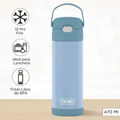 THERMOS - Tomatodo Termico para Niños Yolo 470 Ml Azul