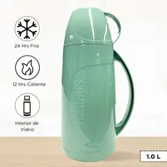 THERMOS - Termo de Bebida para Hogar EVOLUTION 1.0 Lt Verde