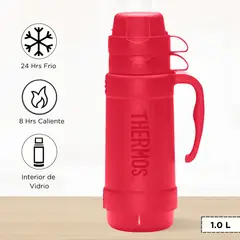 THERMOS - Termo de Bebida SUNSET 1.0 Lt Rojo