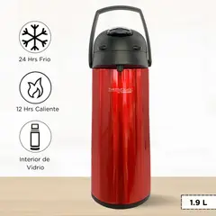 THERMOS - Termo Sifón Electra 1.90 L Rojo