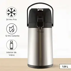 THERMOS - Termo Sifón Lever Cromado 1.90 L Gris