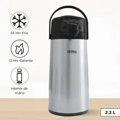 THERMOS - Termo Sifón Pump Pot - Acabado 2.20 L