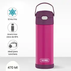 THERMOS - Tomatodo Térmico para Niños Yolo 470ml Morado