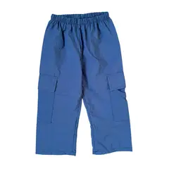 RED CARROT - Pantalon cargo unisex niño tela mojada azul claro