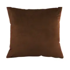 SALA FABULOSA - Funda de cojín 6 pzs terciopelo color Chocolate