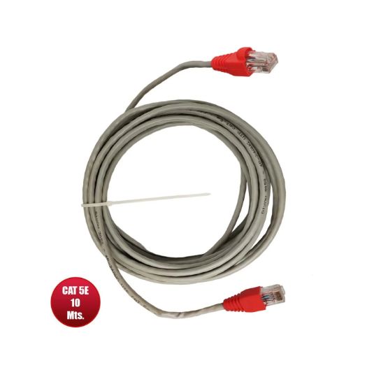 Cable Red Internet UTP Cat 5E 10Mts Armado MIHABA-LAN10