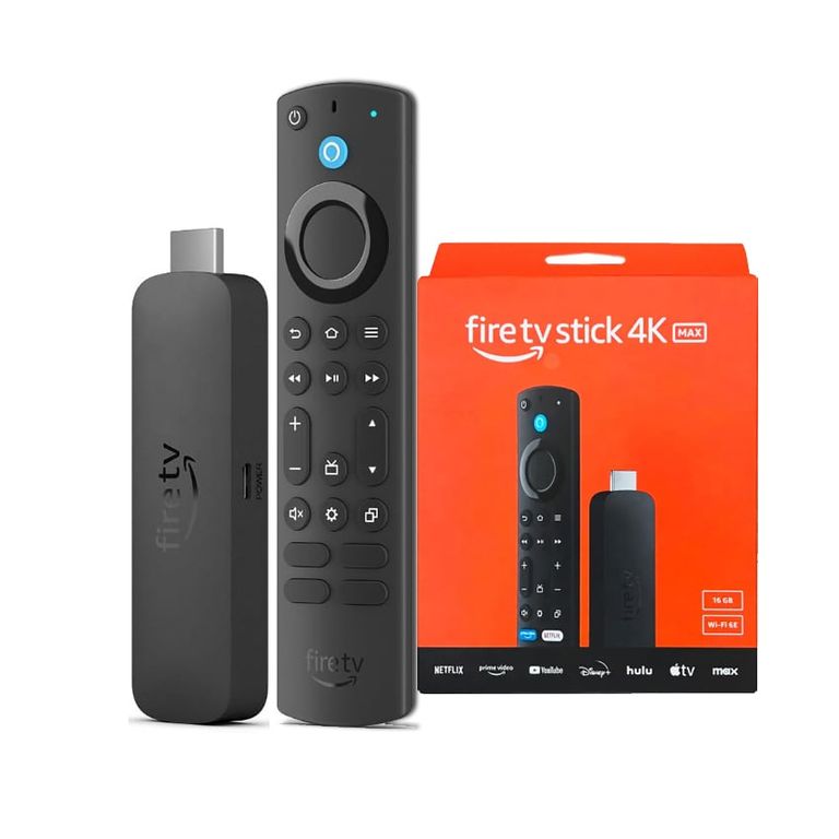 Fire TV Stick 4K MAX 2° Gen Con Alexa Voice Remote Wi-Fi 6E