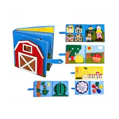 GENERICO - Libro Educativo Sensorial Montessori Granja