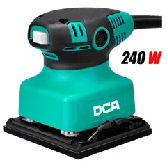 DCA - Lijadora Orbital Industrial 1/4 Pliego ASB03-100S 240W 110 x 100mm