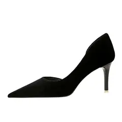 SHANDIAN - Zapato Formal Mujer Negro
