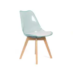 GRUPO CB - Silla Acolchada Modelo Eames Verde Translúcido