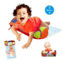 MEYING - Rodillo de Estimulación Bebé con Alfombra 2 en 1