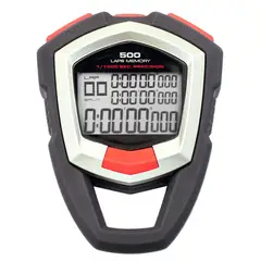 GENERICO - Cronómetro Time Pro 087M 500 Memorias Retroiluminado 01/1000 - Negro