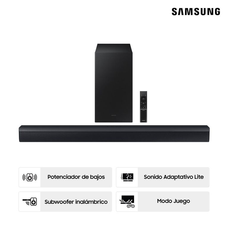 Soundbar 310 Watts con Bluetooth HW-C450/PE 2.1 CH