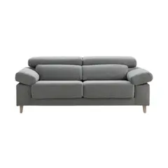 YOLODECORO - Sofá 3 Cuerpos Air Gris Claro