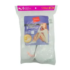 HANES - Medias Mujer Talon Bajo - Set x 6