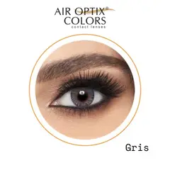 GENERICO - Lentes de Contacto Air Optix Colors Gray Gris