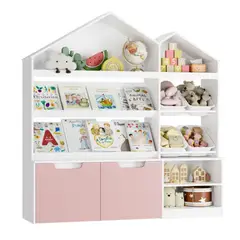 GENERICO - Estante Organizador Librero Juguetero Infantil Molly Petrox Home