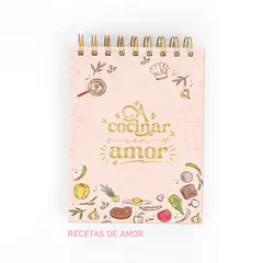 GENERICO - Diario A6 de Recetas DE AMOR