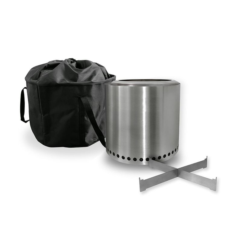 Brasero Sin Humo Bigflame 37 + Bolso + Pedestal