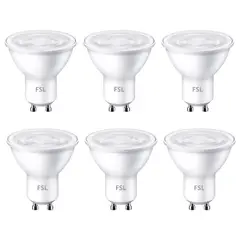 UYUSTOOLS - DICROICO LED LAMPARA 5W FSL PACK 6 UNIDADES