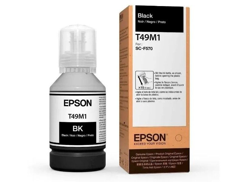 TINTA DE SUBLIMACION ORIGINAL T49M NEGRO F170