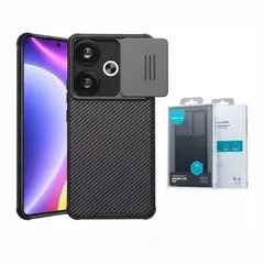 NILLKIN - Case Camshield Pro Xiaomi Poco F6 - Negro