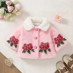 GENERICO - ABRIGO ELEGANTE NIÑA ABRIGADOR