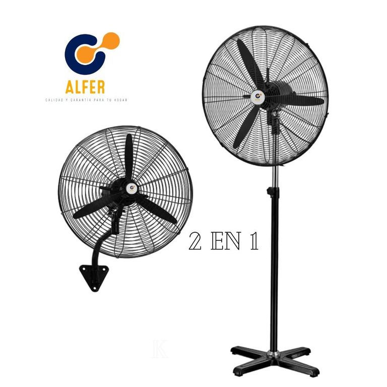 Ventilador Industrial 30" Pulgadas 2 en 1 de 300W