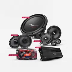 PIONEER - Combo de audio completo en original parlantes etc